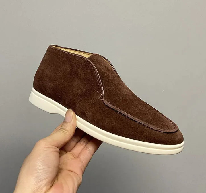 Suede Retro Loafers
