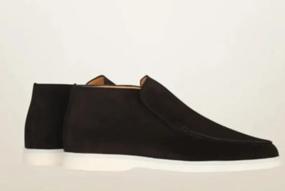 Suede Retro Loafers