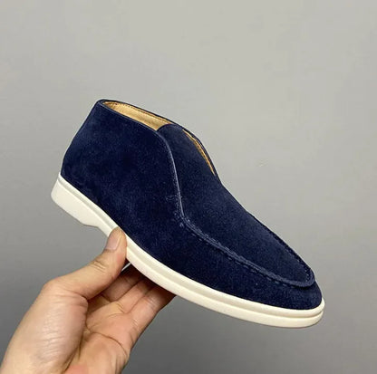 Suede Retro Loafers