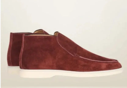 Suede Retro Loafers
