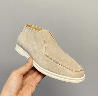 Suede Retro Loafers