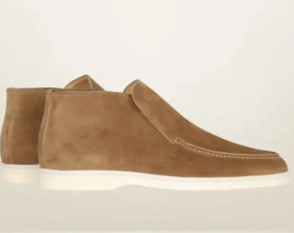 Suede Retro Loafers