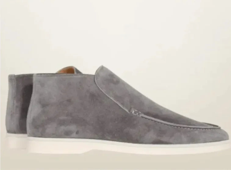 Suede Retro Loafers