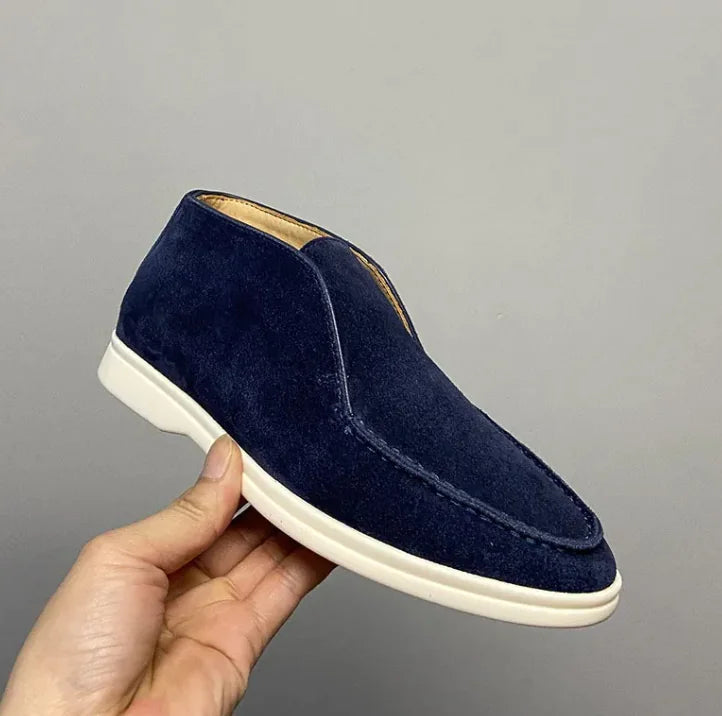 Suede Retro Loafers